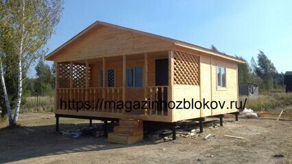 №45 Хозблок с верандой