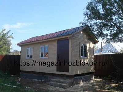 №48 Хозблок для дачи 6х3